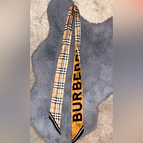 Burberry Silk Scarf - Picture 1 of 2